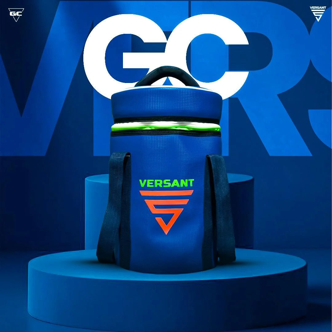 Versant GC Ball Bag with spacious storage compartment, durable construction, and carry handles for cricket ball storage and transport.